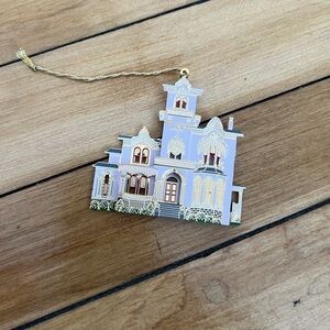Victorian E.B. Hall House Brass Ornament By Sheila 1996